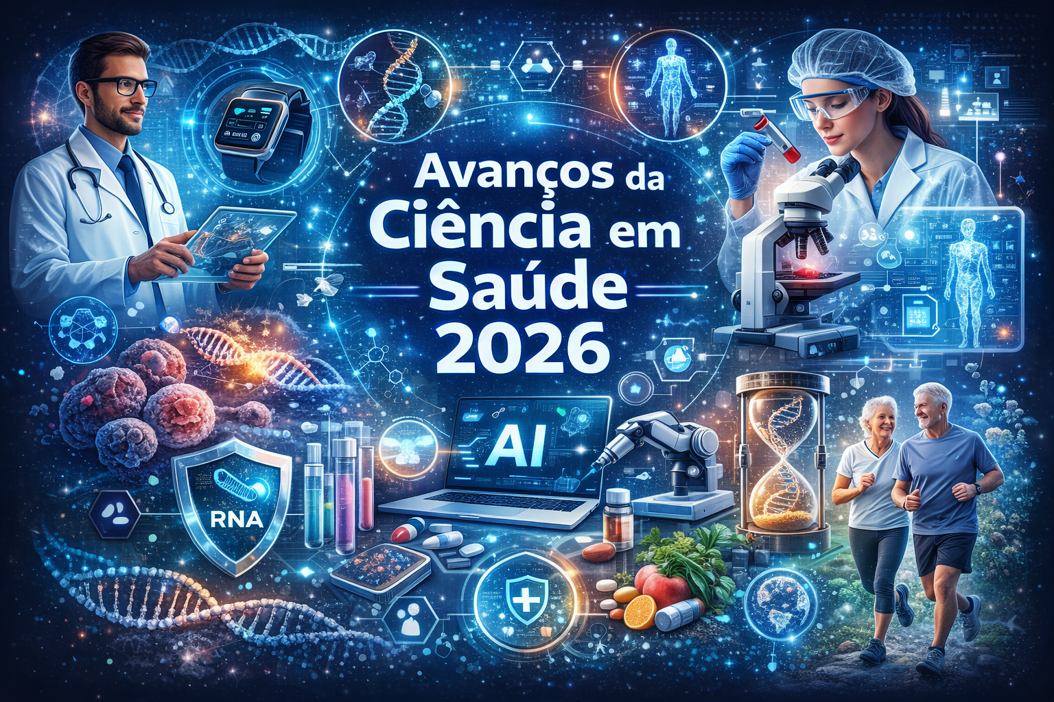 Os Maiores Avanços da Ciência em Saúde em 2026: O Que Está Revolucionando a Medicina e a Qualidade de Vida no Mundo